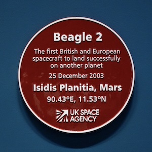 Beagle 2: Lost Mars Lander Finally Honored with Plaques Across the UK