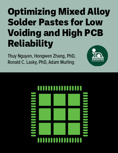 Optimizing Mixed Alloy Solder Pastes for Low Voiding and High PCB Reliability