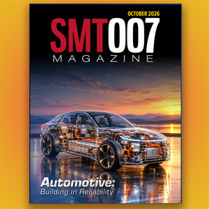 October SMT007 Magazine Examines Automotive Soldering Reliability