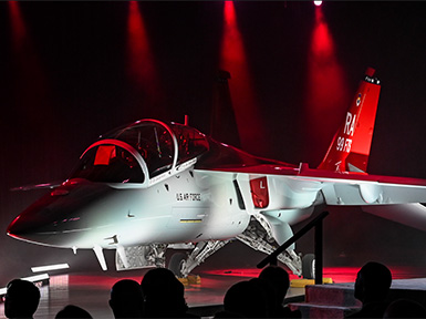 Boeing Unveils First T-7A Red Hawk Advanced Trainer Jet to Be