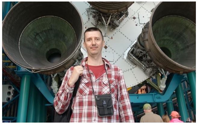 Feranec at NASA.JPG